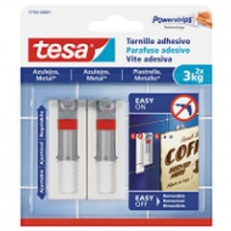 TORNILLO ADHESIVO AJUSTABLE HASTA 3 KILOGRAMOS