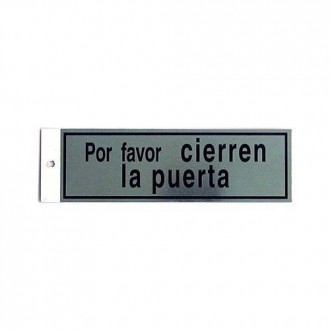 SILUETA ALUMINIO CIERREN PUERTA 013