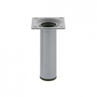 PATA MESA 4 REDONDA 30X100MM PLATA 21746