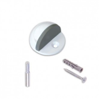 TOPE PUERTA C/PIVOTE Y TORNILLO BLANCO B90200D