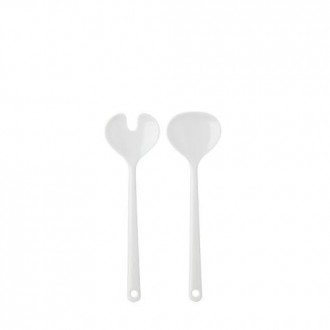 SET 2 PZS CUBIERTOS ENSALADA SYNTHESIS BLANCO