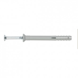 TACO CLAVABLE CON TORNILLO 6X60 6(BL.) BZTCCA06060