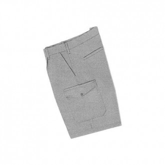 BERMUDA MULTIBOLSILLOS TERGAL GRIS 46