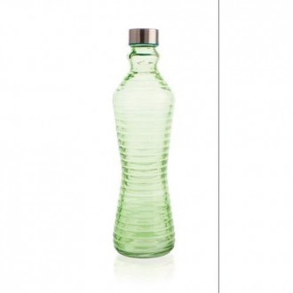 BOTELLA 1L. C/TAPON LINE VERDE QD 7522048