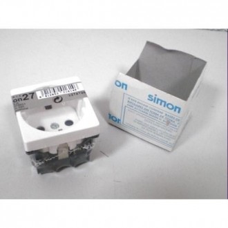 BASE ENCHUFE 2 PUNTOS+TOMA TIERRA BLANCO G2747265