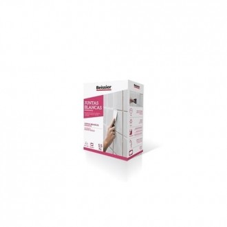 MORTERO IMPERMEABLE JUNTAS BLANCAS 1.5KG