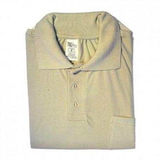 POLO GRANITO TECMAN CON BOLSILLO BEIGE XXXL