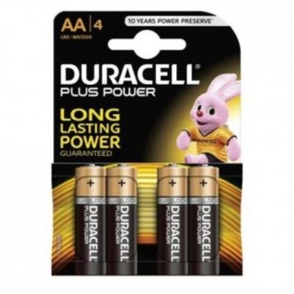 PILA ALCALINA DURACELL PLUS POWER AA (LR06) K4