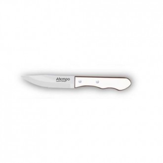 CUCHILLO PARA CHURRASCO MANGO BLANCO 125-13