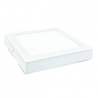 DOWNLIGHT LED 18 W. SUPERFICIE CUADRADO BCA. FRIA