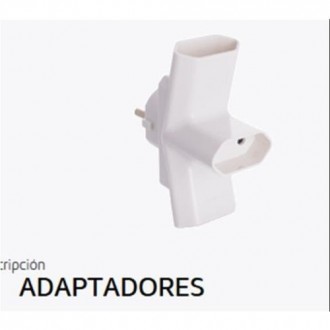 ADAPTADOR 3 TOMAS BIP. 16 A 15097
