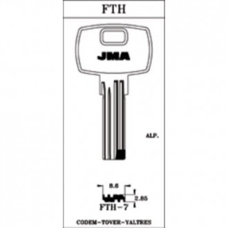 LLAVIN ALPACA SEGURIDAD PARA BATON FTH-7
