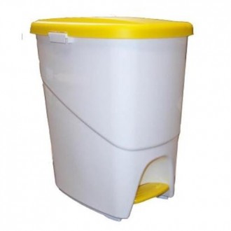 PEDALBIN ECOLOGICO 25 L. AMARILLO