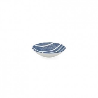 BOL PORCELANA 10X10X2,5CM BLUE MOON BIDASOA