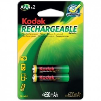 PILA RECARGABLE KODAK NI-MH AAA LR3 (BL.-2)