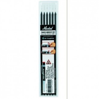 MINAS DE RECAMBIO TRADES-MARKER DRY (X6 GRAFITO)