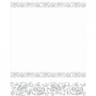 MANTEL MESA PLATA 120X180 7651