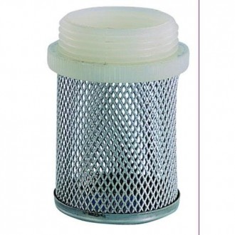 FILTRO ACERO INOX 304 1/2' VALVULA RETENCION