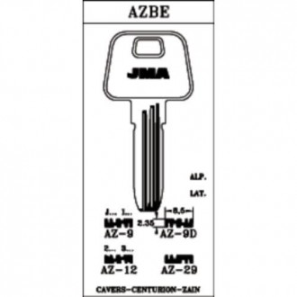 LLAVIN LATON SEGURIDAD PARA HS-7 AZ-29