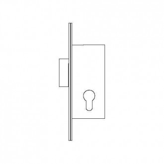 CERRADURA PUERTA METALICA 2201/15/HZ TESA