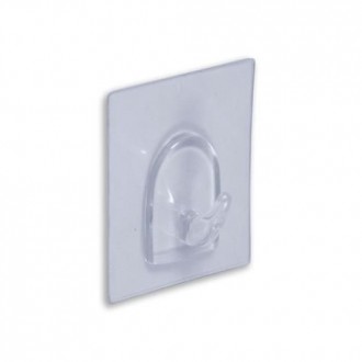 PERCHA REMOVIBLE BASE 61X48 MM. TRANS. BL-1