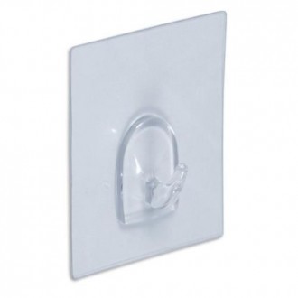 PERCHA REMOVIBLE BASE 80X62 MM. TRANS. BL-1