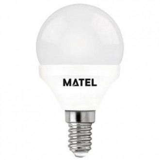 BOMBILLA LED ESFERICA E14 7WATIOS CALIDA 23194