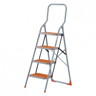 TABURETE ACERO 4 PELDAÑOS ANCHO B0140