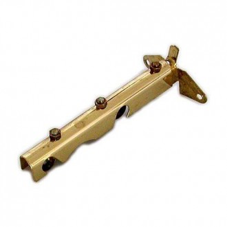 SOPORTE DOBLE NUMERO 5 ORO 12 MM. 1200502