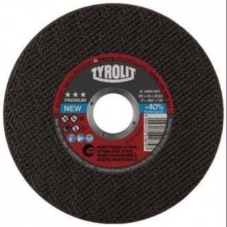 DISCO CORTE INOXIDABLE PREMIUM 115X1.6X22.23 A46R