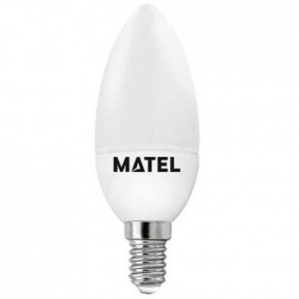 BOMBILLA LED 5 W. VELA E14 LUZ CALIDA 21840