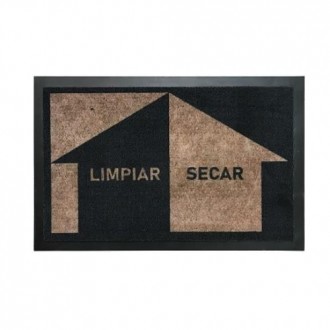 FELPUDO POLIAMIDA LIMPIA-SECA CASA 45X70CM