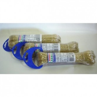 CABLE ACERO PLASTIFICADO ORO 20 M.