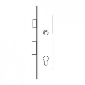 CERRADURA PUERTA METALICA 2200/15/HZ TESA
