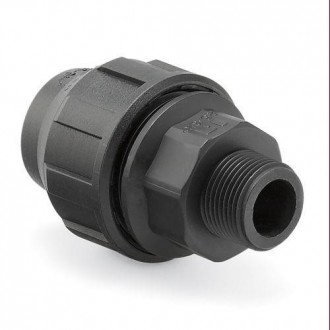 ENLACE MIXTO ROSCA MACHO PP PARA PE 25MM-3/4'