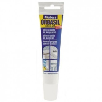 SILICONA ORBASIL BRICOLAGE 85 ML. BLANCA 24604