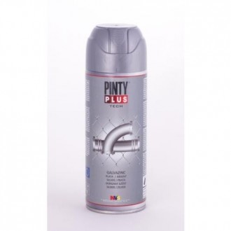 GALVANIZADO SPRAY PINTY PLUS TECH PLATA 520ML. 738