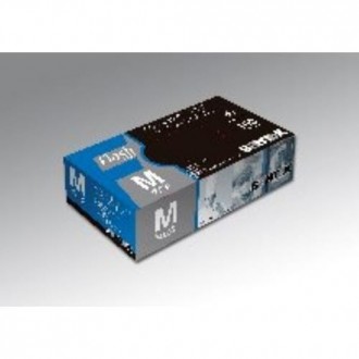 GUANTE NITRILO NEGRO 100 UD. FLASH TALLA G GD23