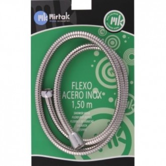 FLEXO DUCHA ACERO INOX. T-C 1,75 M. (BL.) B55103