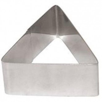 EMPLATADOR TRIANGULAR INOXIDABLE 8X4 CM. 2151