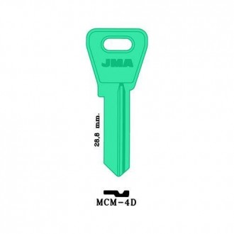 LLAVIN ALUMINIO COLOR MCM-4D-AS