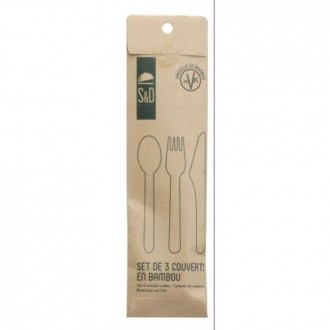 SET 3 CUBIERTOS BAMBU KA3896