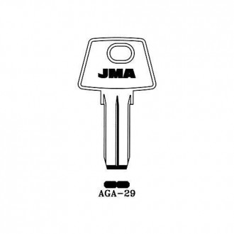 LLAVIN LATON SEGURIDAD AGA-29