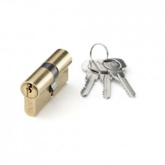 CILINDRO MONOBLOCK DE 70 30X40 LATONADO Y53040LT