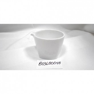 CREMERA PORCELANA BLANCA LOTTO CUADRADA