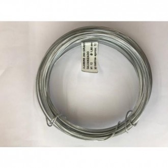 ALAMBRE GALVA ROLLO 250 GR Nº4 0,9MM X 50M. 39030