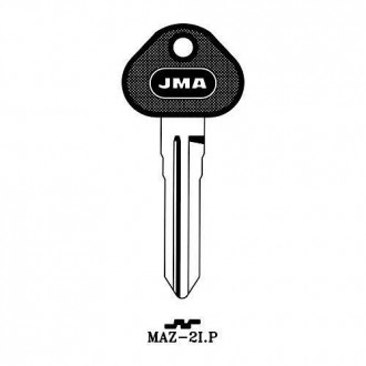 LLAVIN ACERO PLASTICO NEGRO MAZ-2I.P