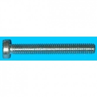 TORNILLO CABEZA CILINDRICA METRICA 4X40 ZN BL.