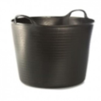 CAPAZO 42 L ITROS PLASTICO NEGRO