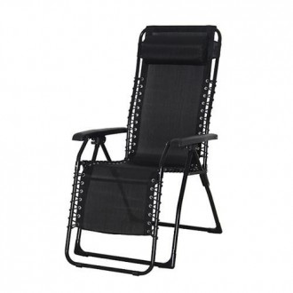 TUMBONA RELAX ACERO/TEXTILENE CATANIA